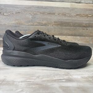 Brooks Ghost 16 Men's Size 13 D Black Running Shoes Sneakers 1104181D020